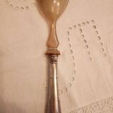 Filled silver serving fork