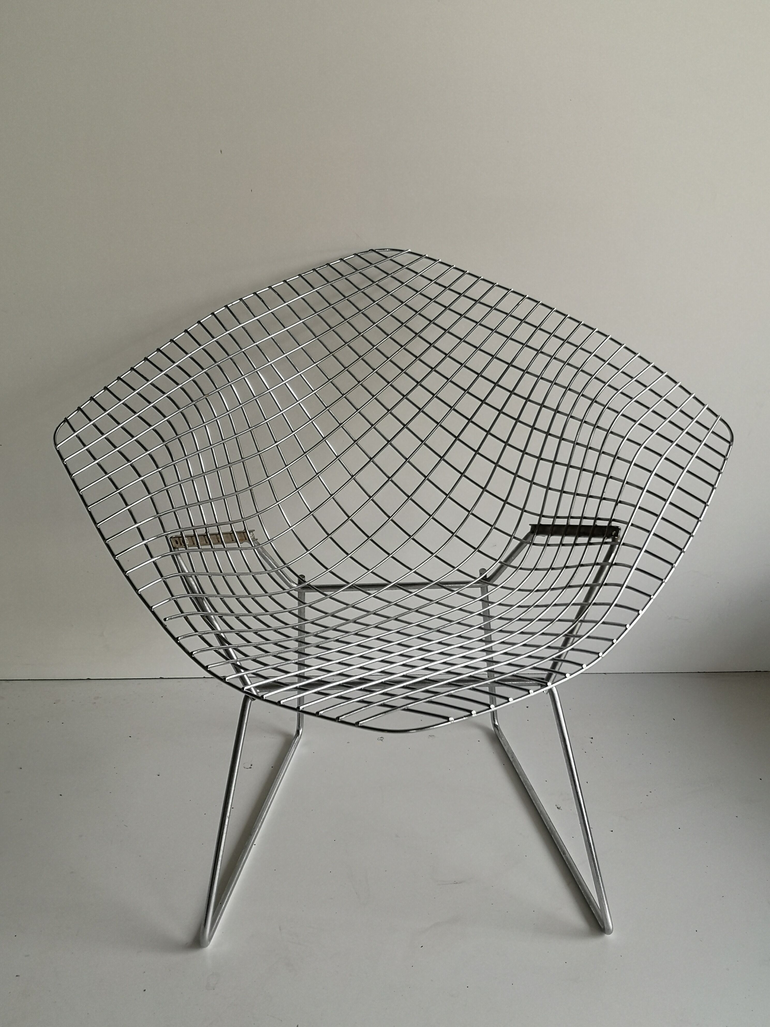 Diamond armchair by Harry Bertoia, Knoll 1950