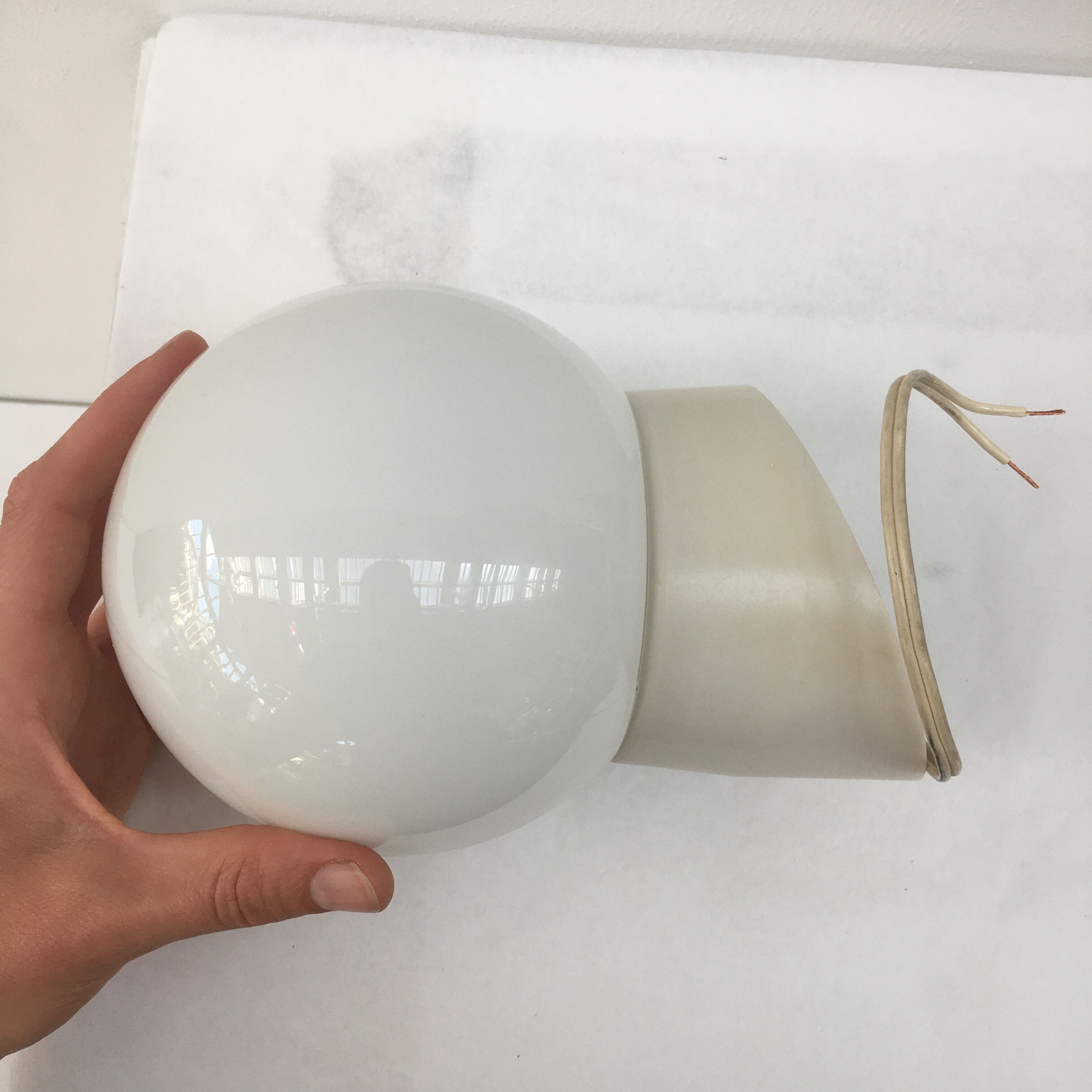 Vintage Bo Niko Bauhaus style wall lamp