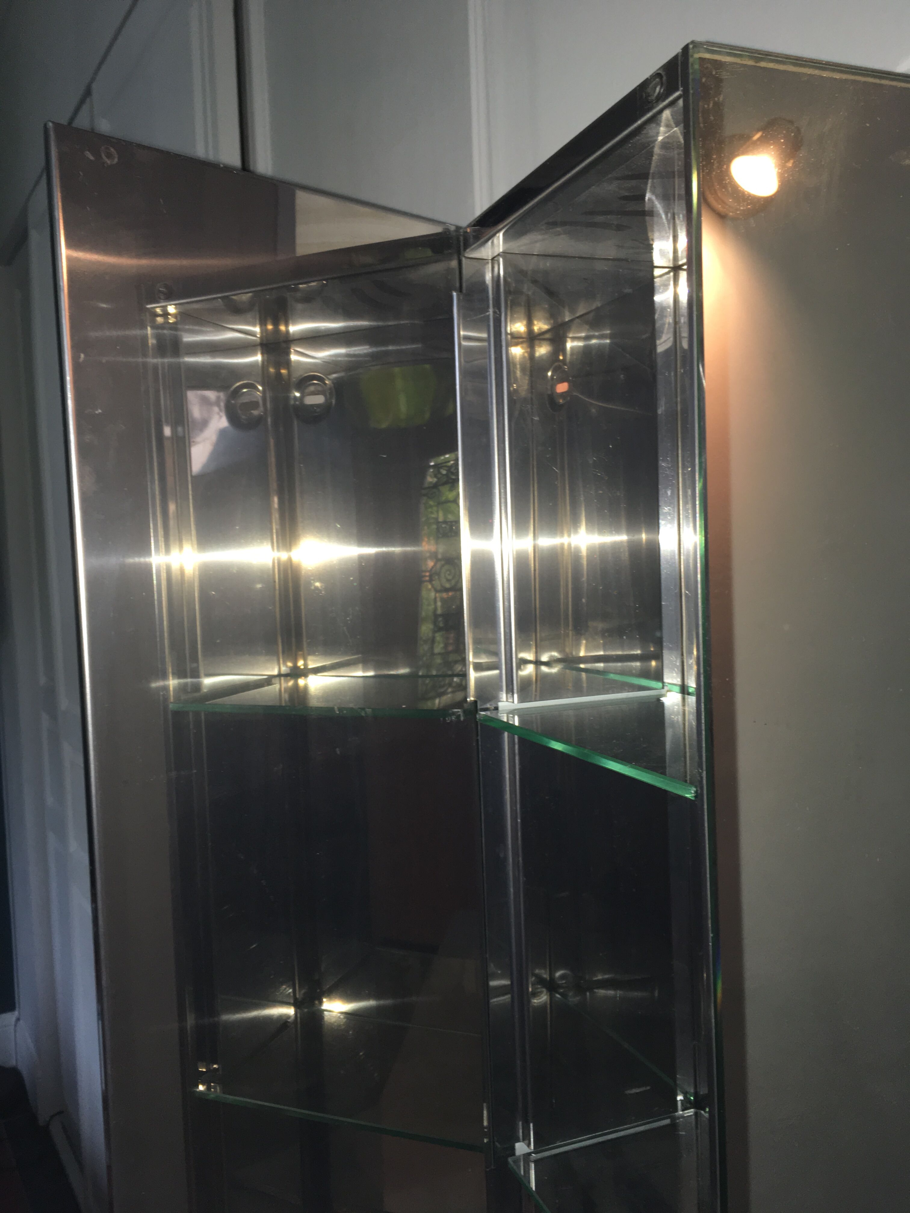 Bathroom wardrobe mirror Italian design ISA