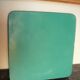 Dessous de plat en formica vert bleu liège