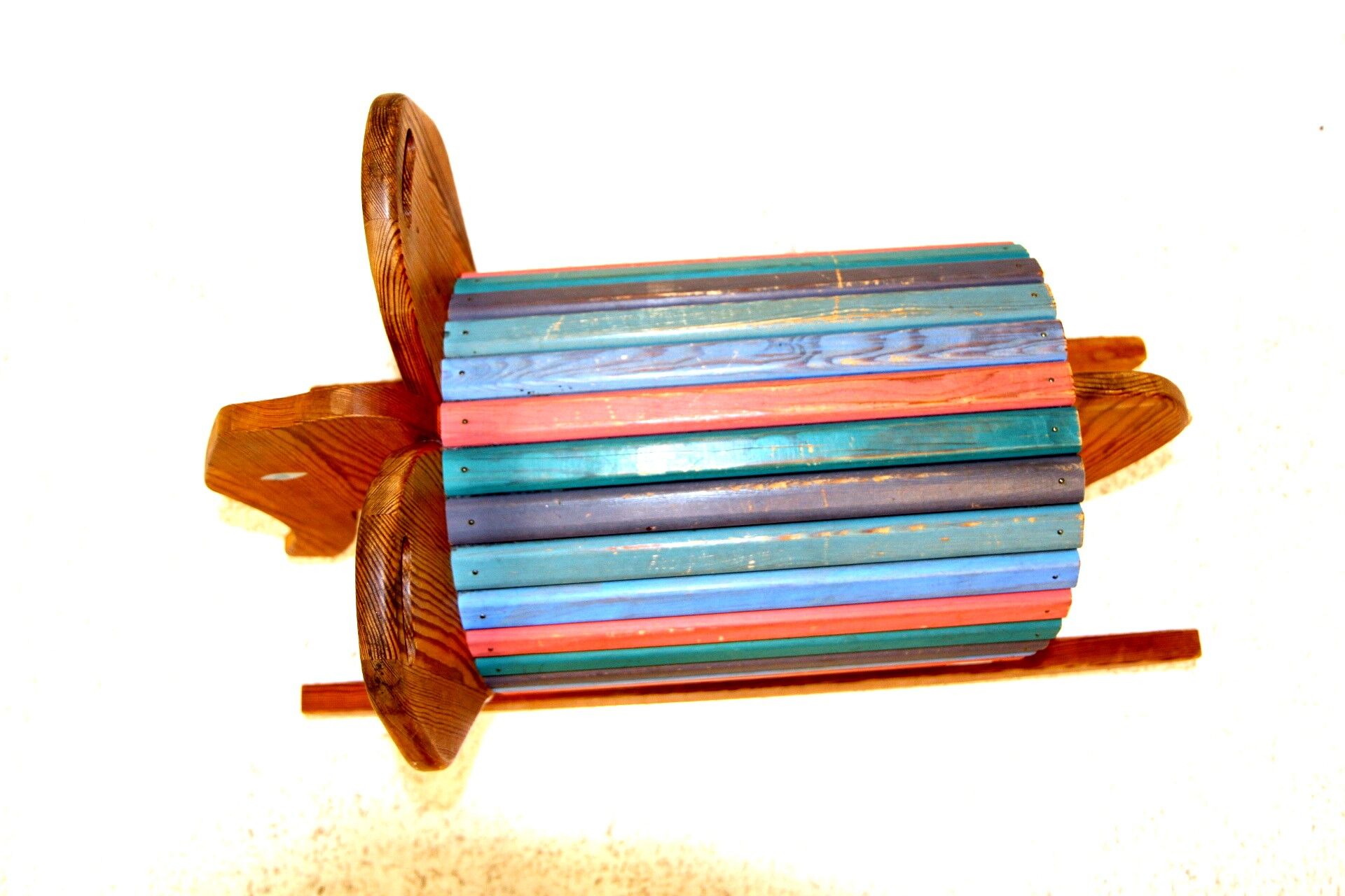 Wooden rocking elephant, Sweden, 1970