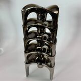 Stackable Candleholder set of 5, Germany 1970s