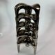 Stackable Candleholder set of 5, Germany 1970s