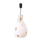 Vintage Encased and Blown Glass Pendant with Orange Murrine, Italy