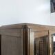Art Deco style oak display cabinet