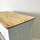 Vintage white buffet 50's