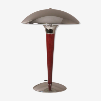 Lampe de table champignon dite ' paquebot ', 1980