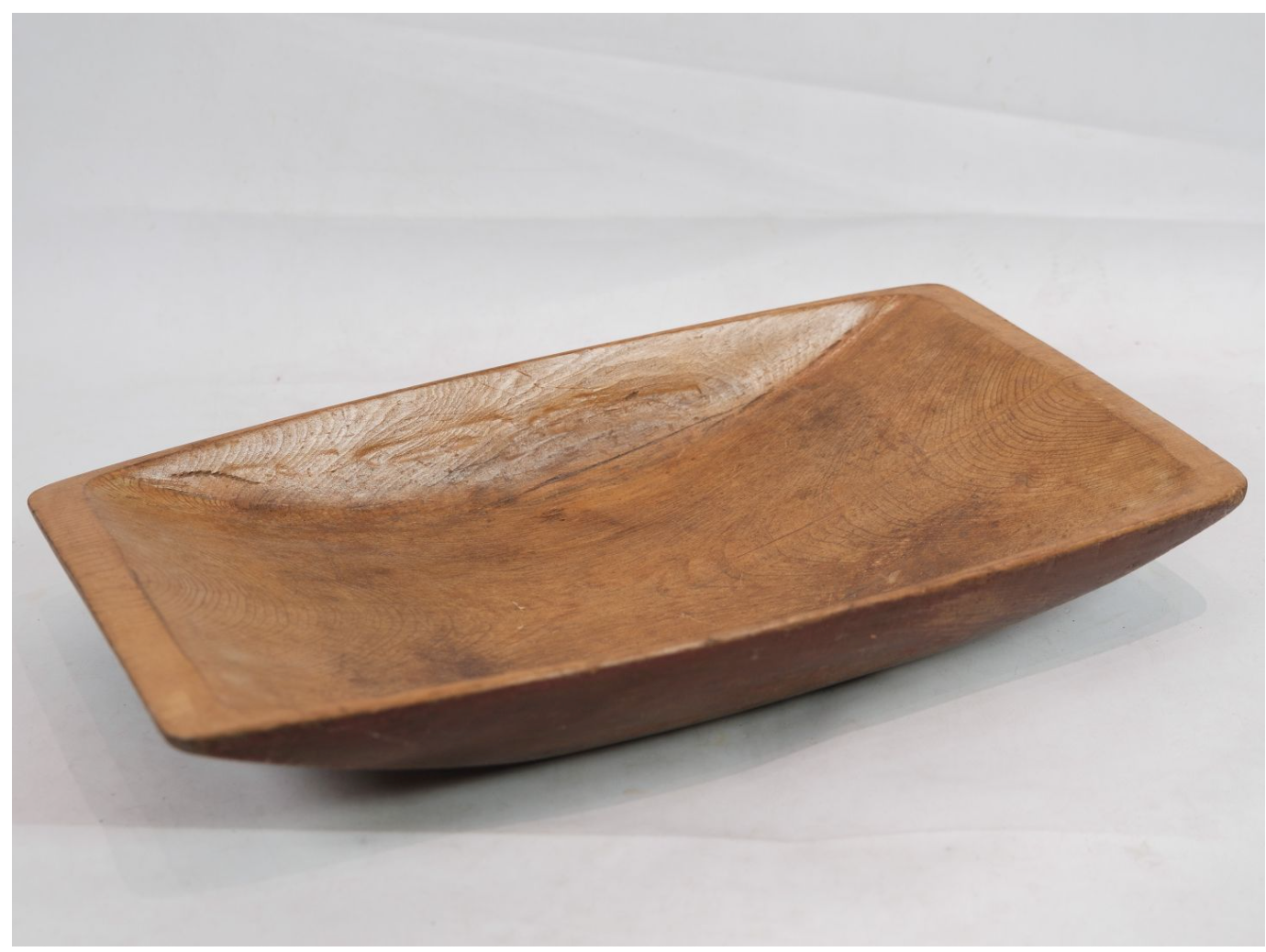 Dating Trough in Solid Natural Wood Made in Denmark from Around the Year 1840s