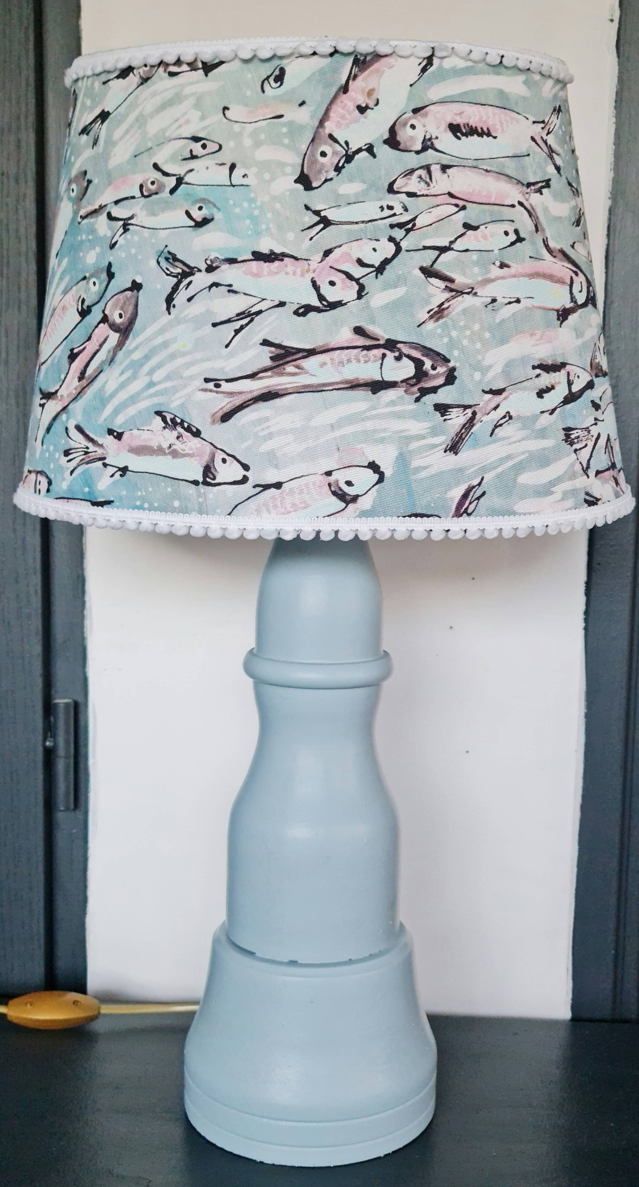 Lamp foot drinks cabinetmaker abbat day fabrics creator