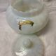 White opaline candy box