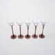 Set of five glasses, Danish design, 1970s, manufactured in Denmark