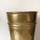Brass umbrella stand - Brass La Gacilly -Le Dinandier
