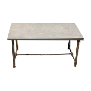 Table basse rectangulaire - bronze