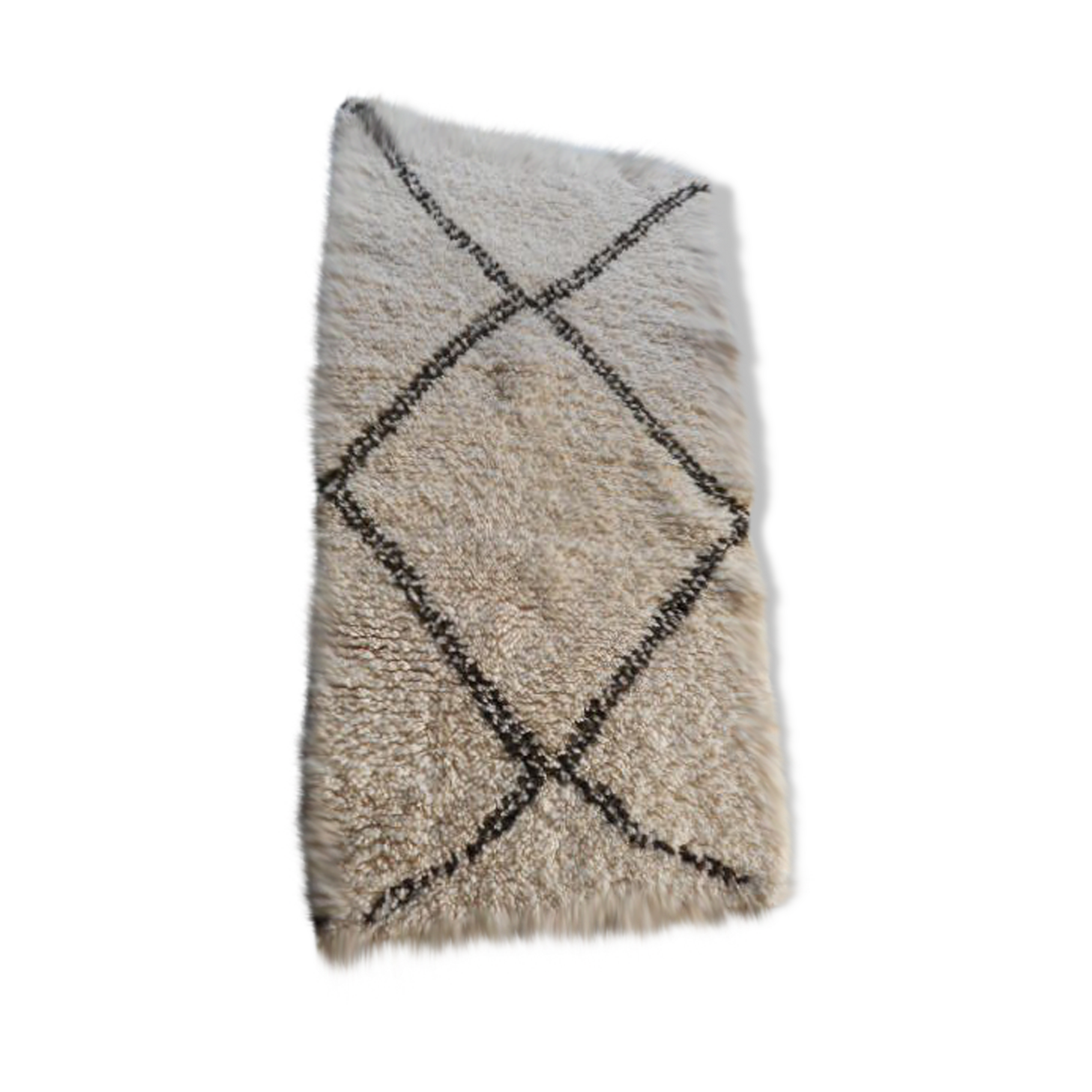 1970' wool carpet 156x80cm