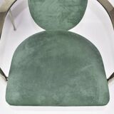 2 Belgo Chrom dinning chairs Memphis style