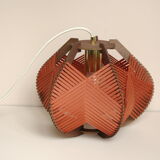 Woven brick lamp to install