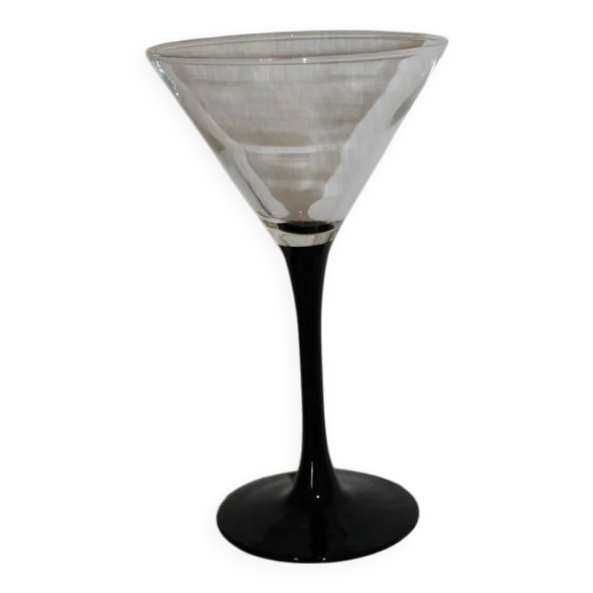 6 Luminarc “domino” martini glasses