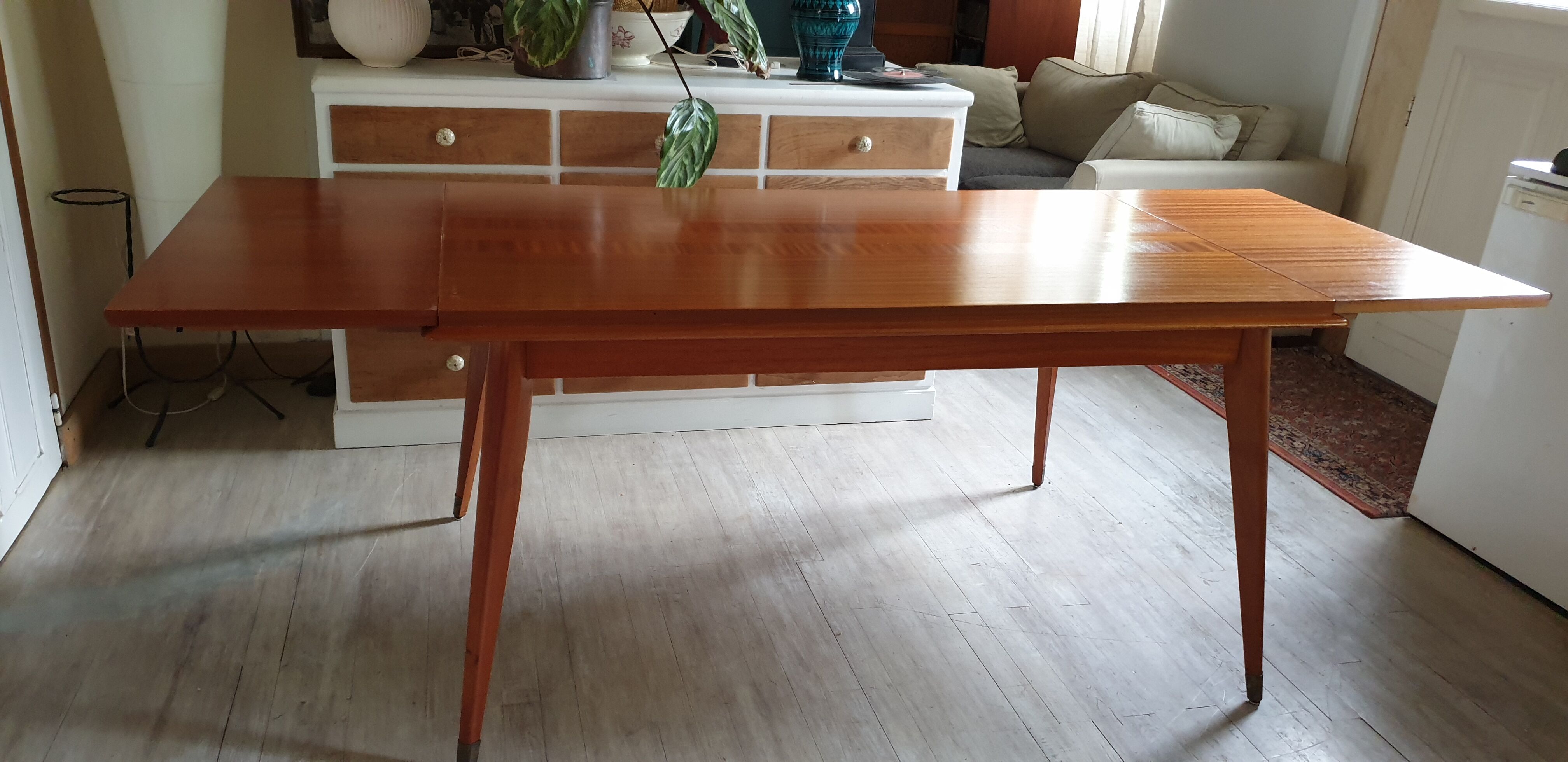 Vintage table with extensions