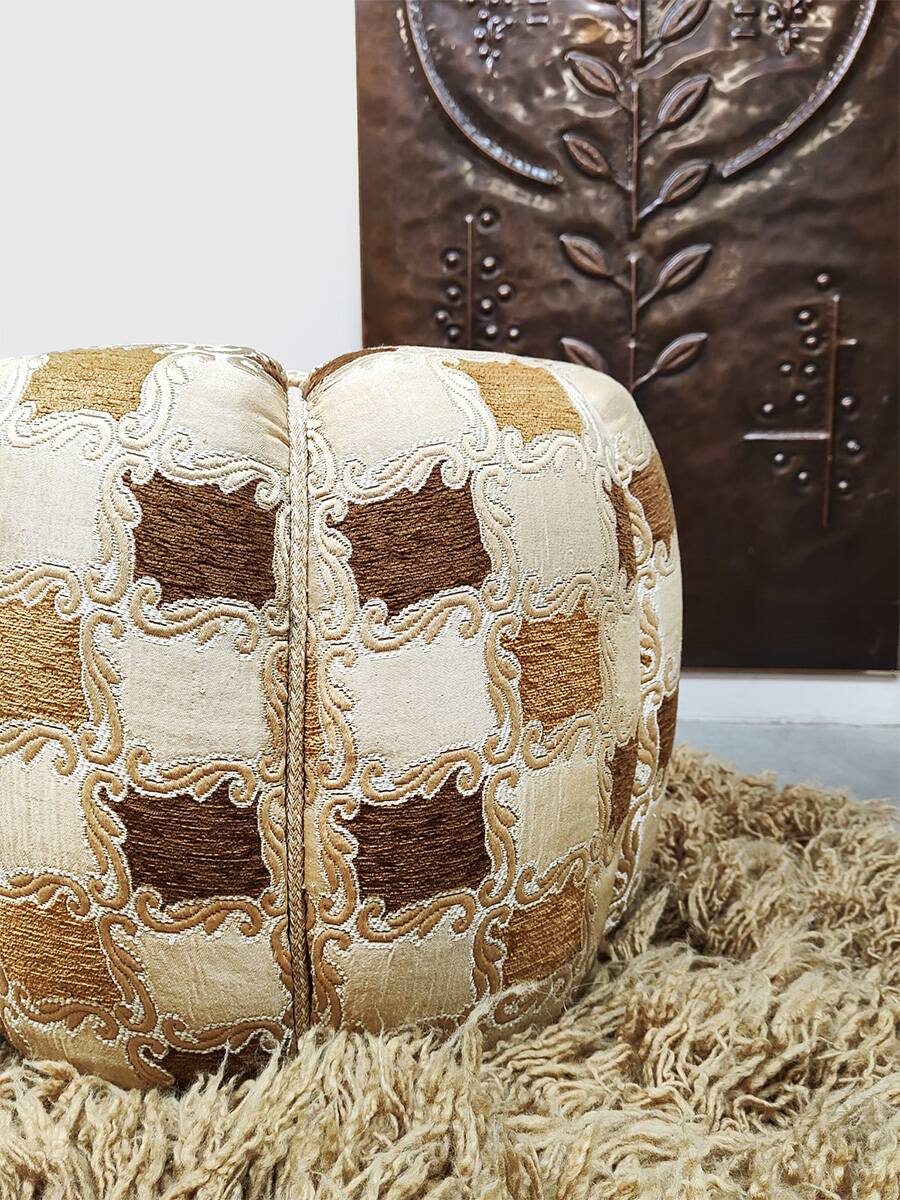 Vintage Tulip footstool ottoman tabouret Jindrich Halabala