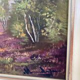 Painting "Path in the heather"