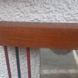Teak mirror