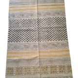 Tapis Indien imprimé à la main