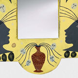Wooden mirror