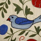 Vintage Turkish rug hand-knotted 50x92cm