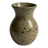 Pyrite stoneware vase
