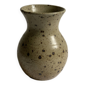 Vase grès pyrite