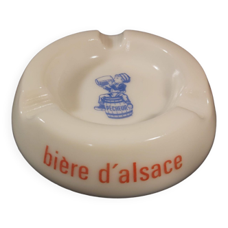 Fischer Bière d'Alsace advertising ashtray.