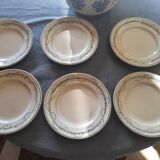 Assiettes à dessert Longwy