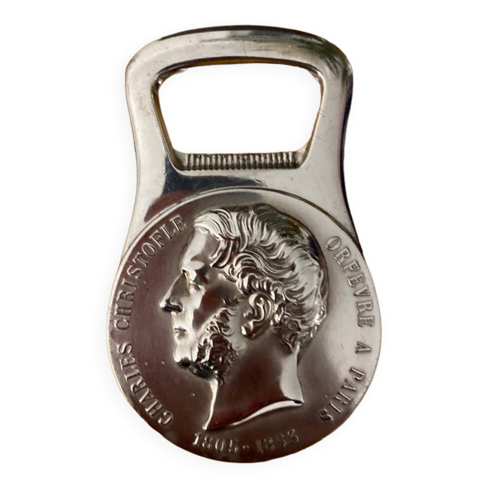 Christofle - silver bottle opener
