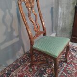 Carved Dutch chair