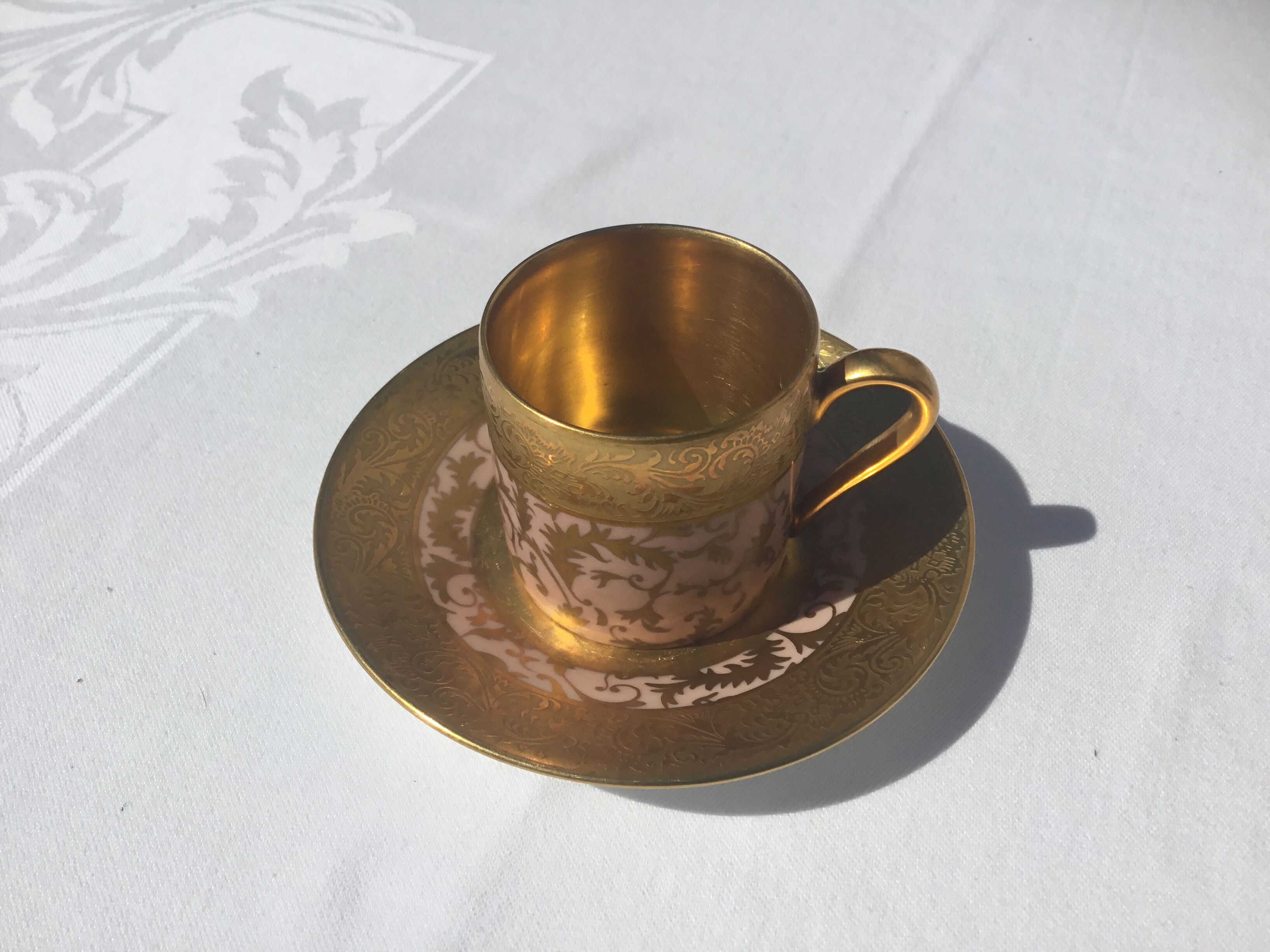 4 cups and under cups G.Dumas Fils, Limoges
