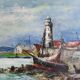 The Honfleur lighthouse