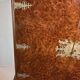 Mid-20th Century Burr Walnut Drinks Cabinet – Art Deco Elegance Meets Queen