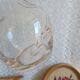 Carafe cristal d'arques épis taillé vintage