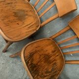 Paire de chaises bistrot Baumann
