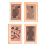 Painting on paper by Eawy