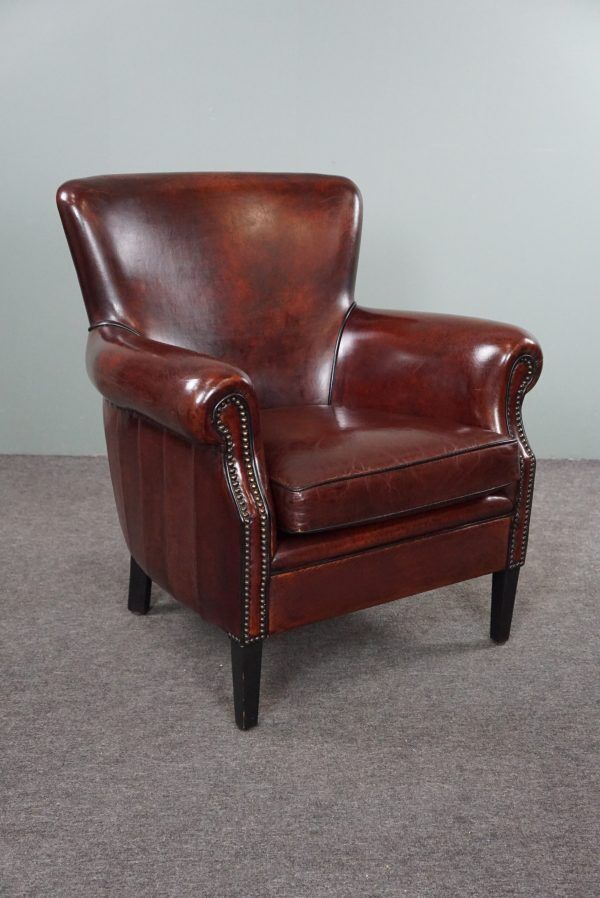 Leather armchair, Lounge Atelier