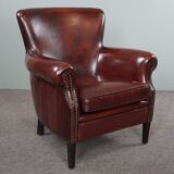 Leather armchair, Lounge Atelier
