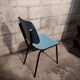 Blue formica chair 1960