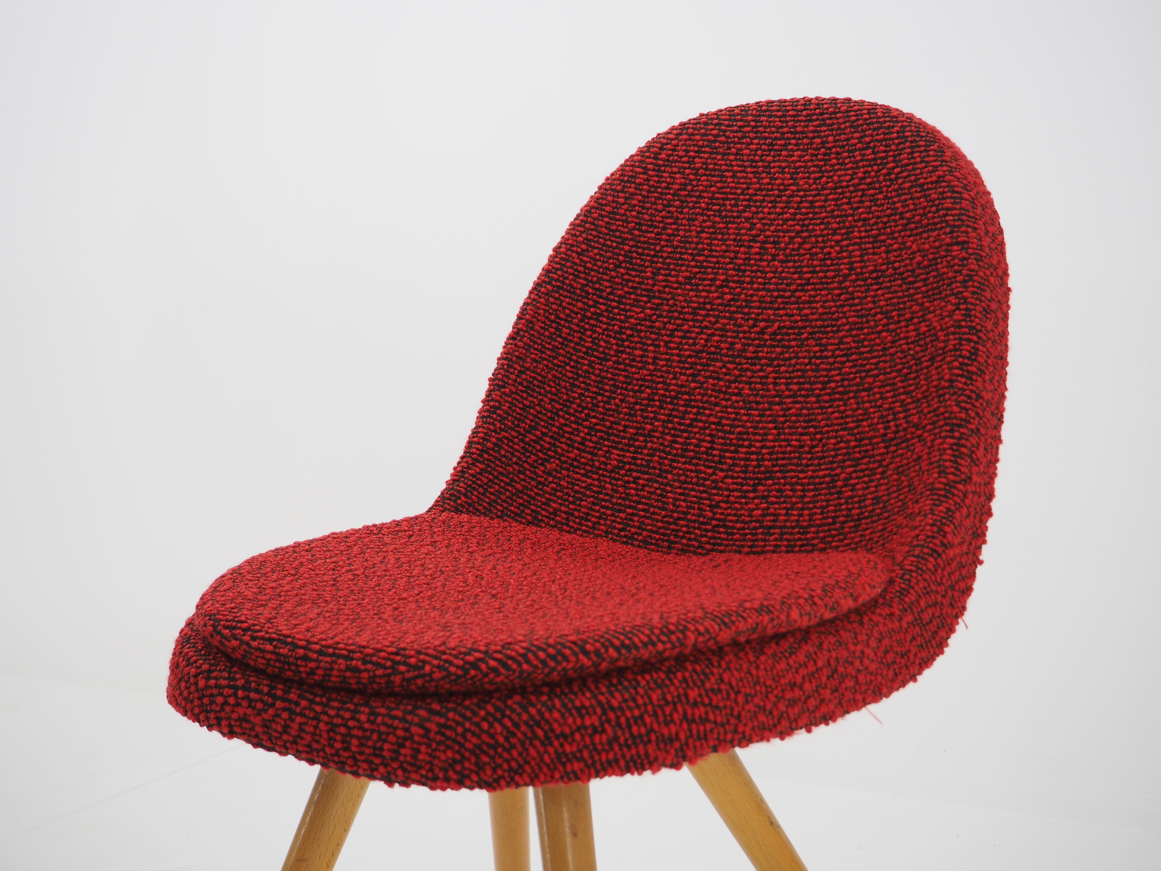 Set of 4 midcentury dining chairs designed by Miroslav Navrátil, 1960s