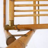 Mid-Century Italian Bamboo Dal Vera Folding Chair, 1960s