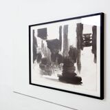 T'ang Haywen diptych ink on paper 1975