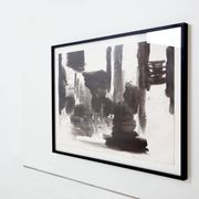 T'ang Haywen diptych ink on paper 1975