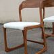 Paire de chaises Baumann traîneau