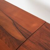 Walnut table, Danish design, 1970s, manufactured in Denmark